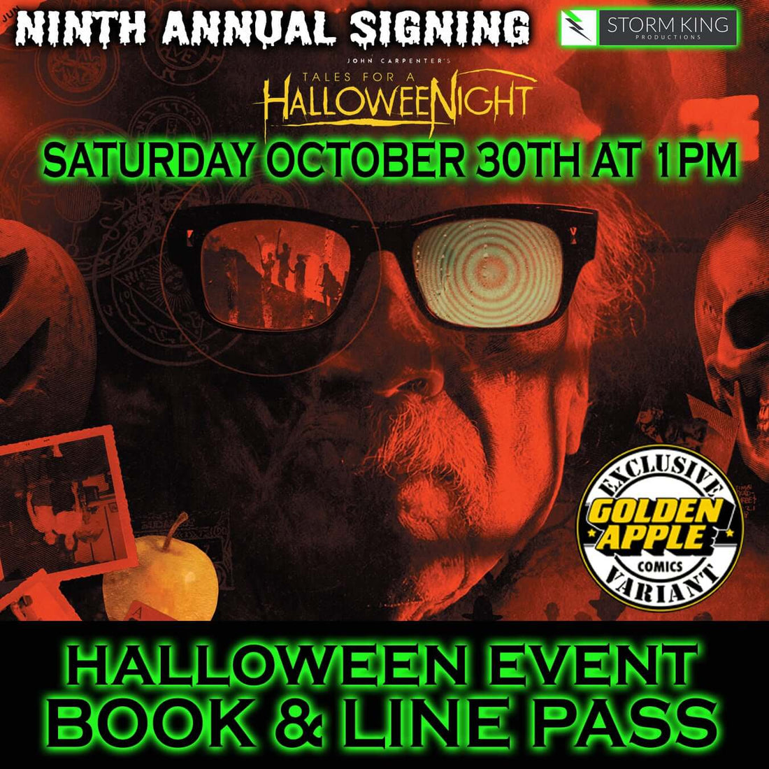 John Carpenter Returns to Golden Apple for Ninth Annual Halloween Book Signing