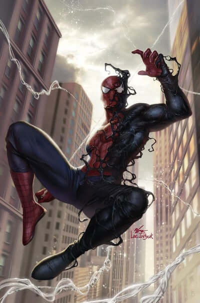 Amazing Spider-Man 800 In-Hyuk Lee Black Costume Variant Venom!