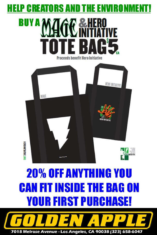 Save 20%OFF with HERO Tote Bags!