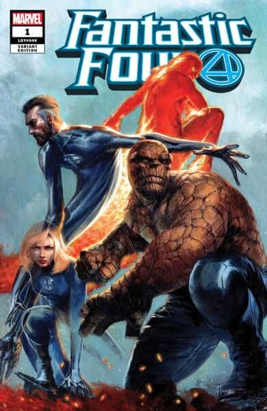 Fantastic Four 1 Dell'Otto Variant Golden Apple Comics