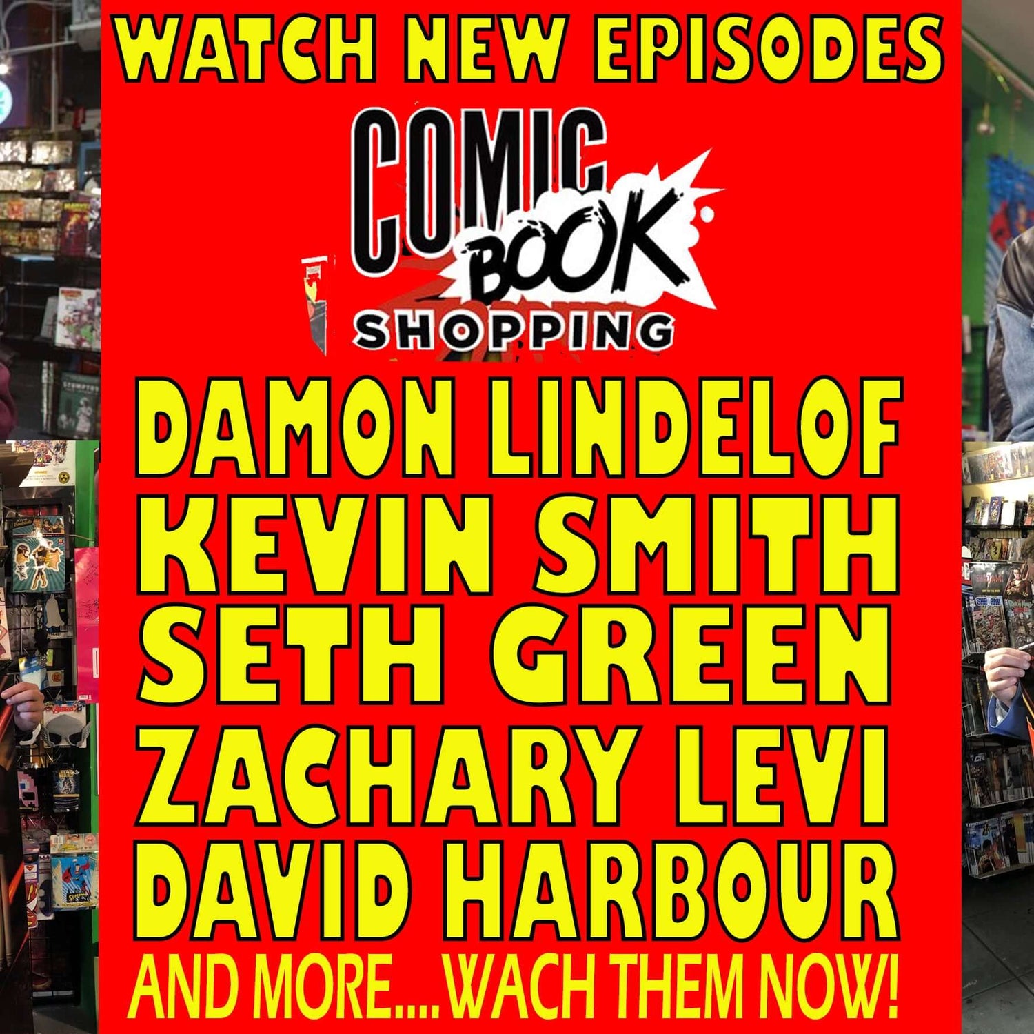 Comic Book Shopping With Collider at Golden Apple Comics and some