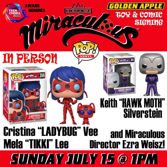 Miraculous Ladybug Pop! Toy & Comic Cast Signing at Golden Apple