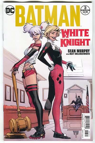 Batman White Knight 3 Sean Murphy Harley Quinn Variant Neo Joker