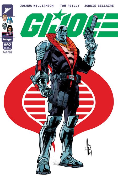 Gi Joe #2 2nd Print B Jason Howard Cobra Variant (03/05/2025) Image - Golden Apple Comics