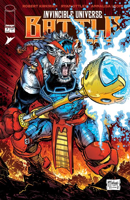 Invincible Universe Battle Beast #7 A1 Cover Set Of 7 1:10 1:25 1:50 1:75 1:100 (03/18/2026) Image - Golden Apple Comics