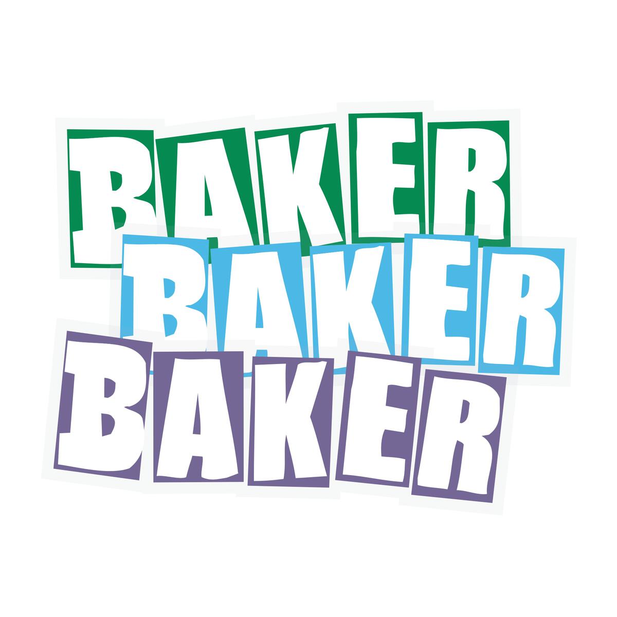 Baker Skateboards Fall 2021 Brand Logo Sticker