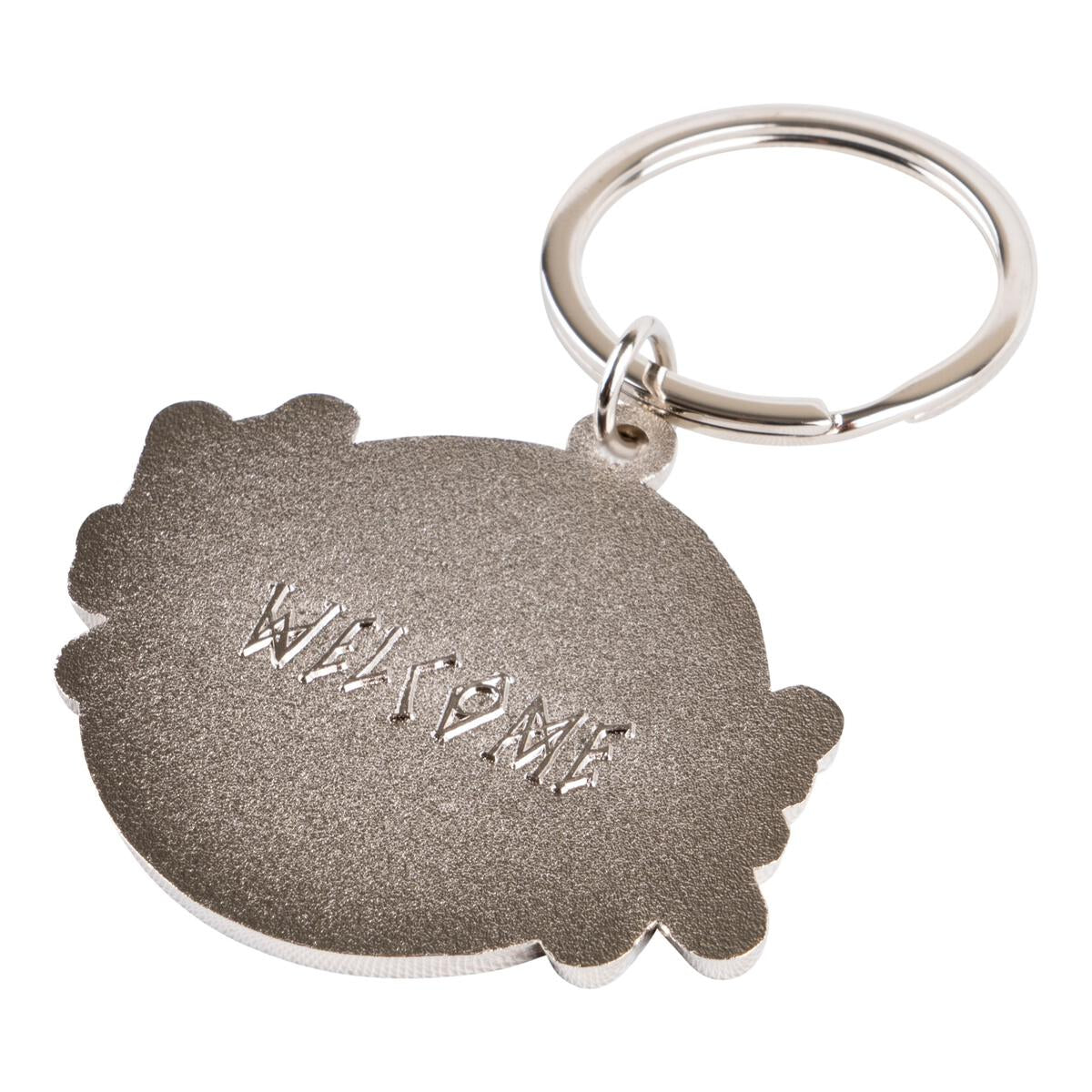 Welcome Worldwide Metal Keychain