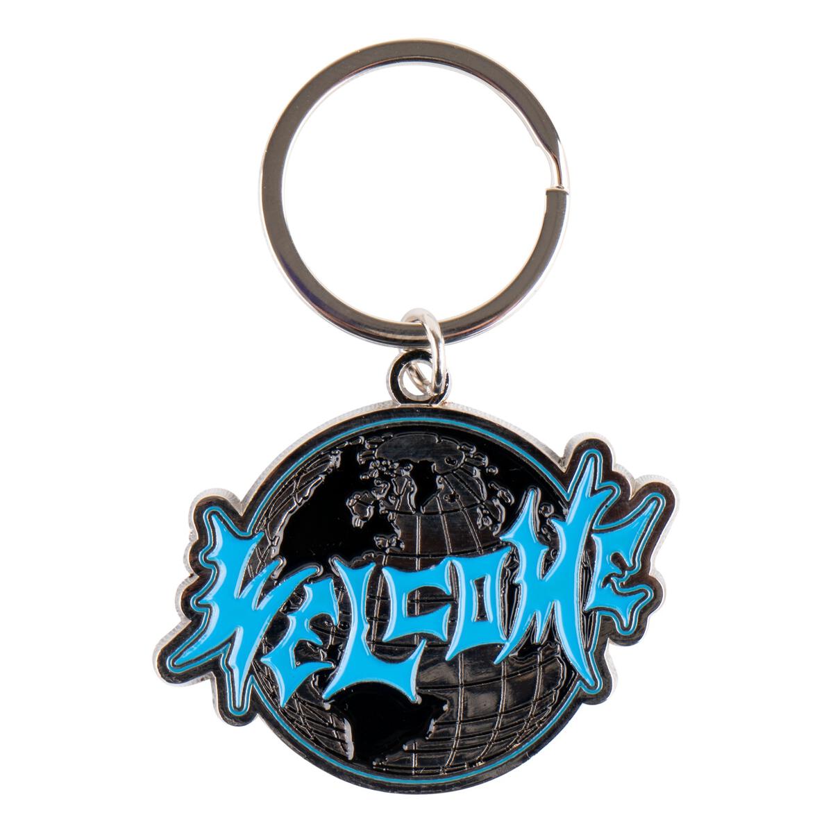 Welcome Worldwide Metal Keychain