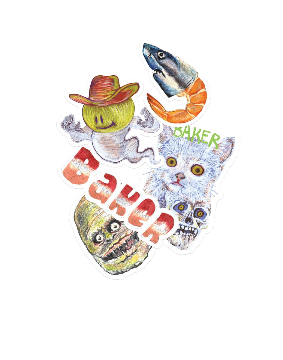 Baker Constructors 5x Sticker Pack