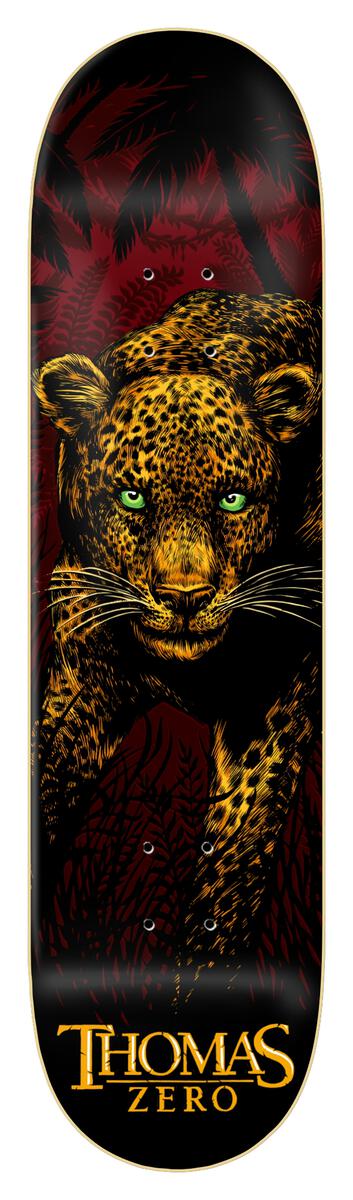 Zero Thomas "Leopard" 8.25" Skateboard Deck