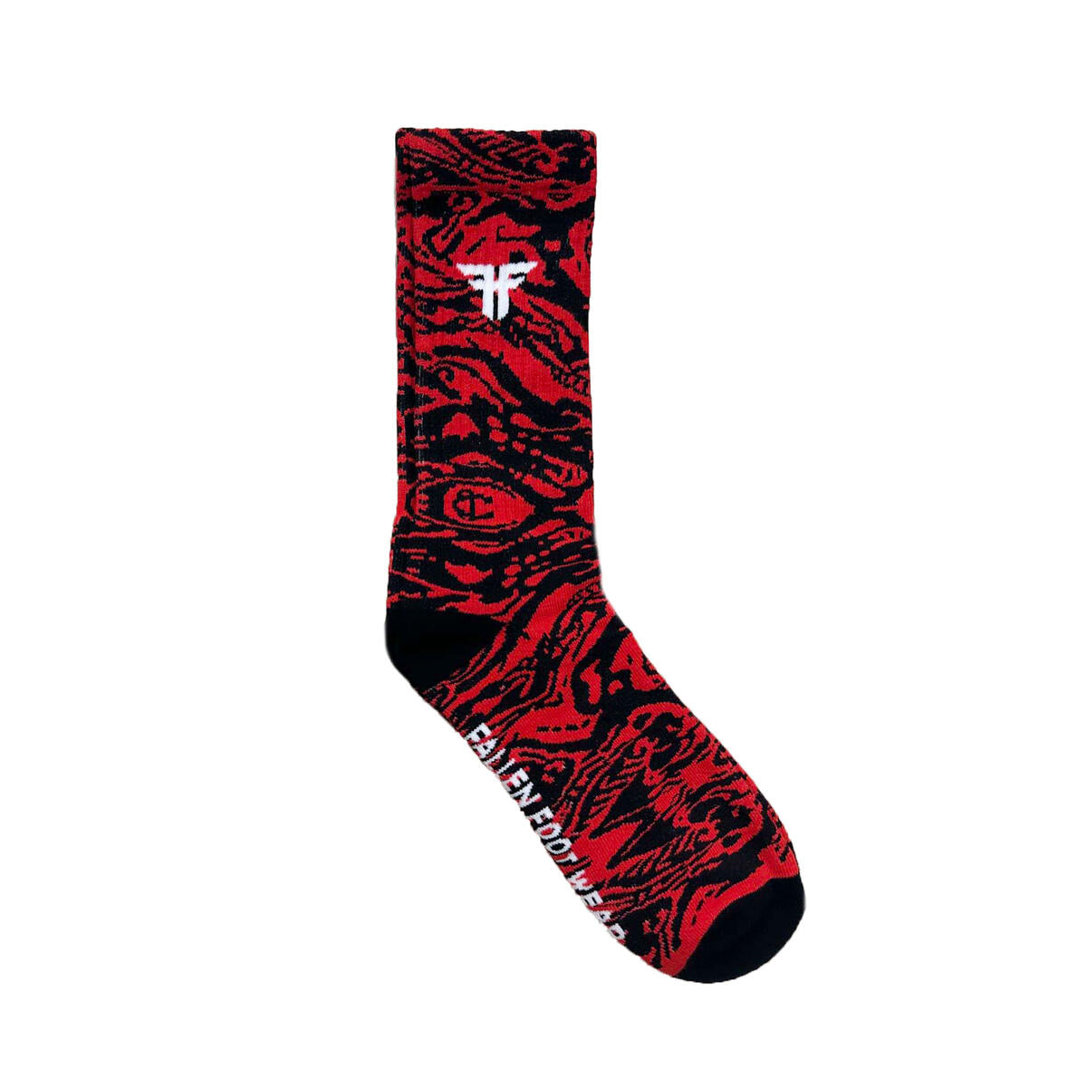 FALLEN FOOTWEAR TRADEMARK SOCK