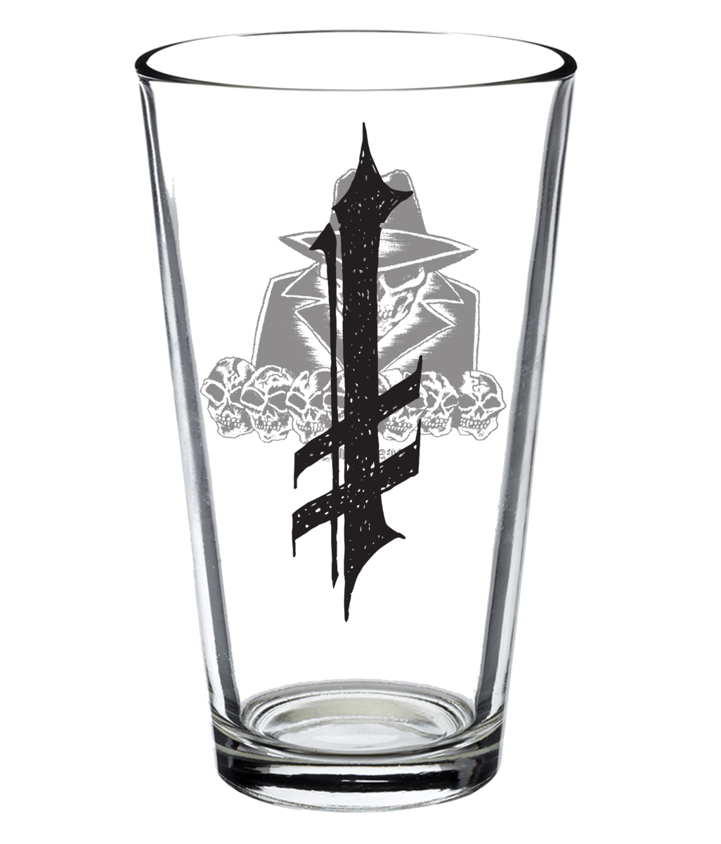 Deathwish Dealers Choice Pint Glass