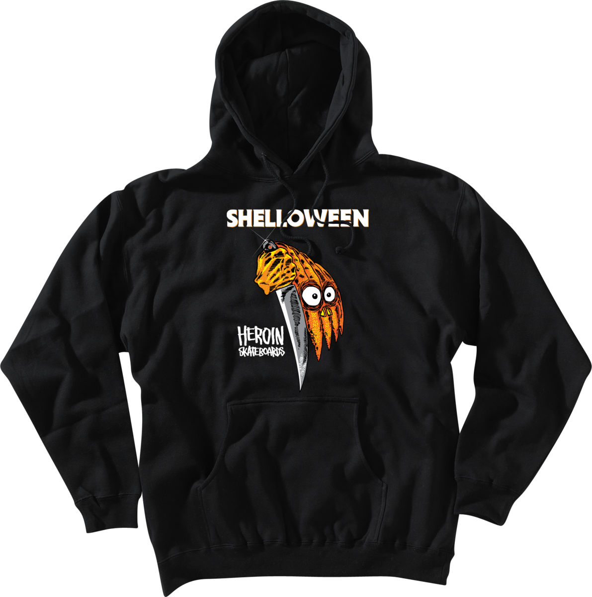 Heroin Shelloween Pull-Over Hooded Sweatshirt