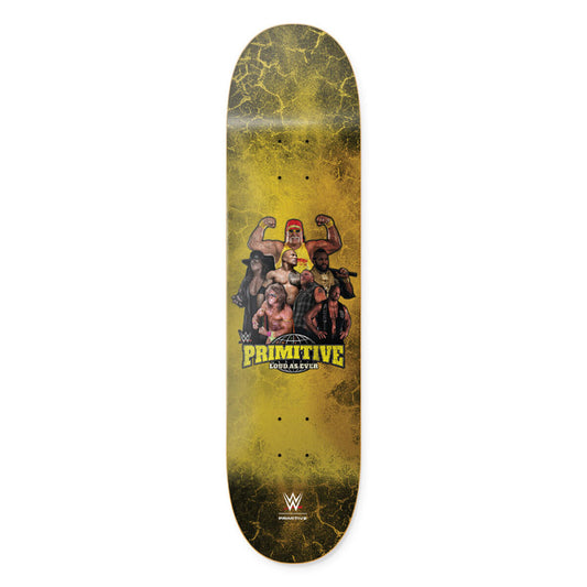 PRIMITIVE x WWE MANIA TEAM 8.38" SKATEBOARD DECK