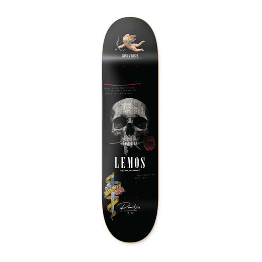 PRIMITIVE x GUNS 'N ROSES LEMOS DON'T CRY 8.25" SKATEBOARD DECK