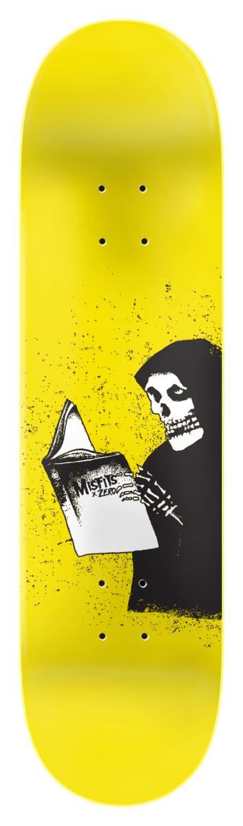 ZERO X MISFITS "COLLECTION 1" 8.25" SKATEBOARD DECK