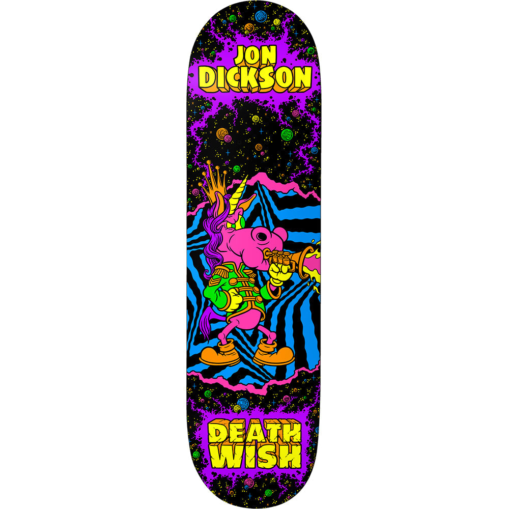 DEATHWISH DICKSON "LORDS OF THE UNDERWORLD" 8.38" SKATEBOARD DECK