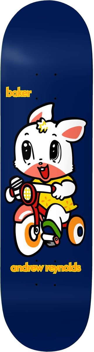 Baker Reynolds Bunny 8.25” Skateboard Deck