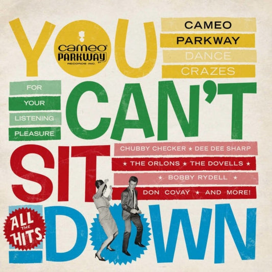 Various Artists - You Can't Sit Down Cameo Parkway Dance Crazes 1958-64 (U.K Collection) (Yellow Vinyl/2LP/180G) (Rsd)
