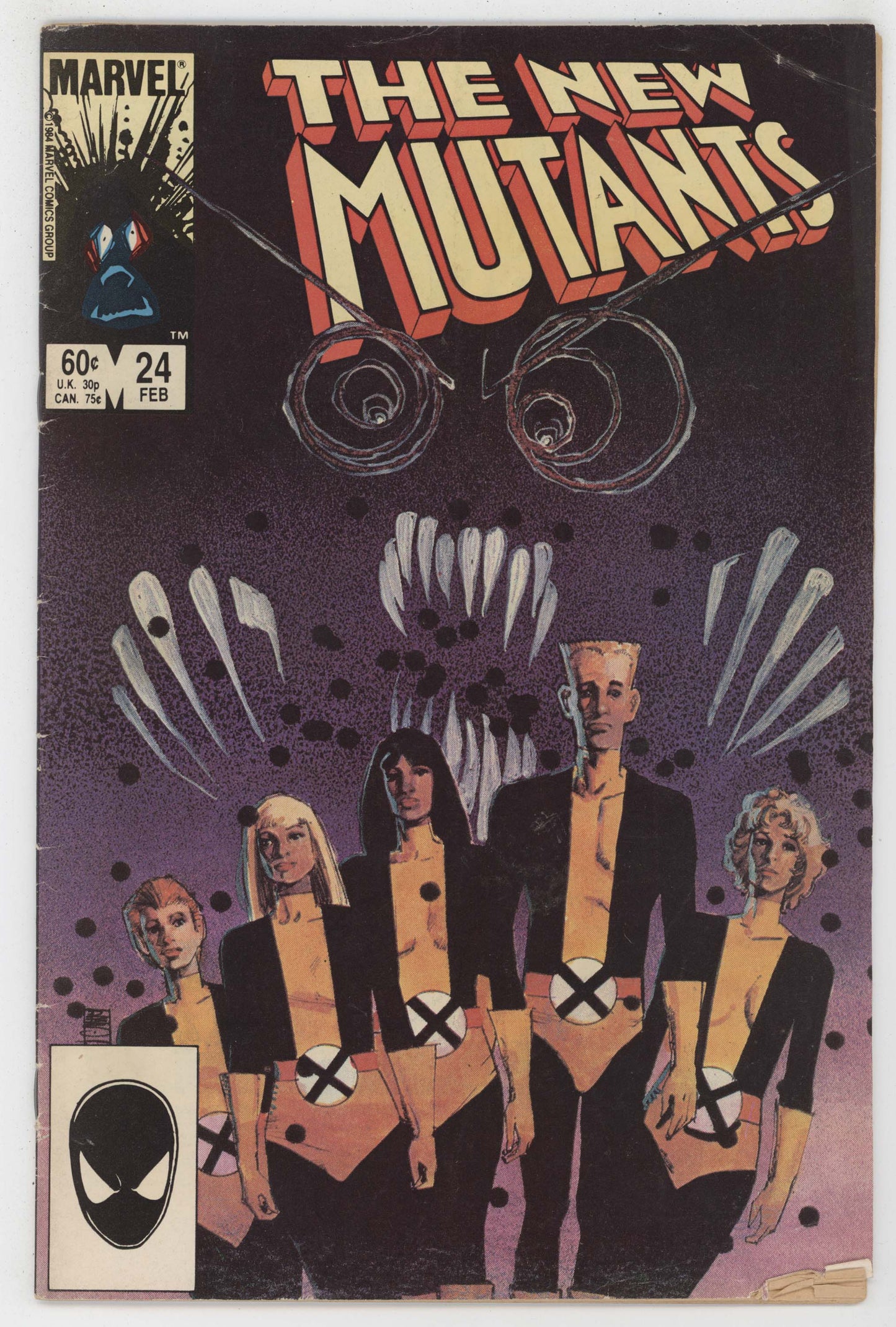 New Mutants 24 Marvel 1985 VG Bill Sienkiewicz Magik Warlock - Golden Apple Comics