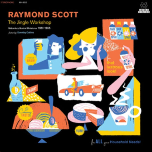 Raymond Scott - Jingle Workshop: Midcentury Musical Miniatures 1951-1965 (Clear LP Vinyl)