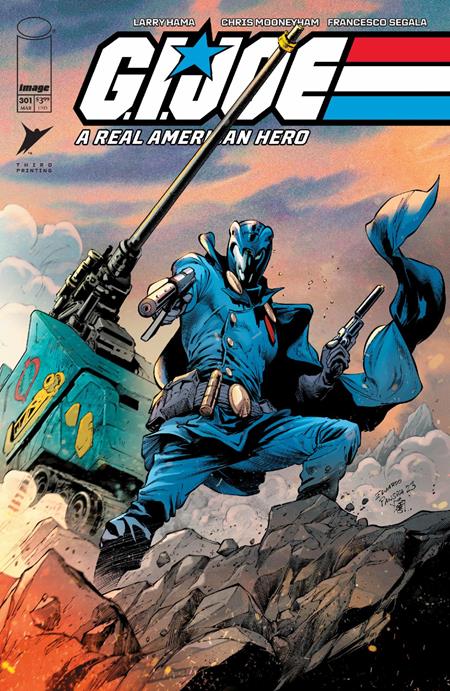 Gi Joe A Real American Hero #301 3rd Print Eduardo Pansica Variant (03/13/2024) Image