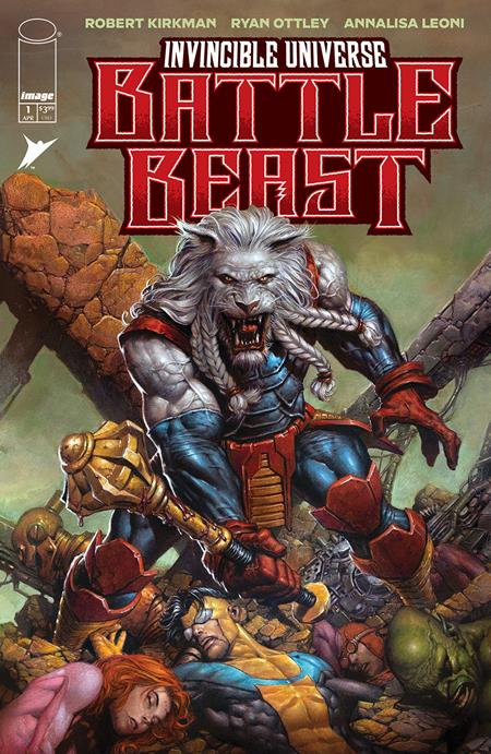 Invincible Universe Battle Beast #1 B Davd Finch Variant (04/23/2025) Image