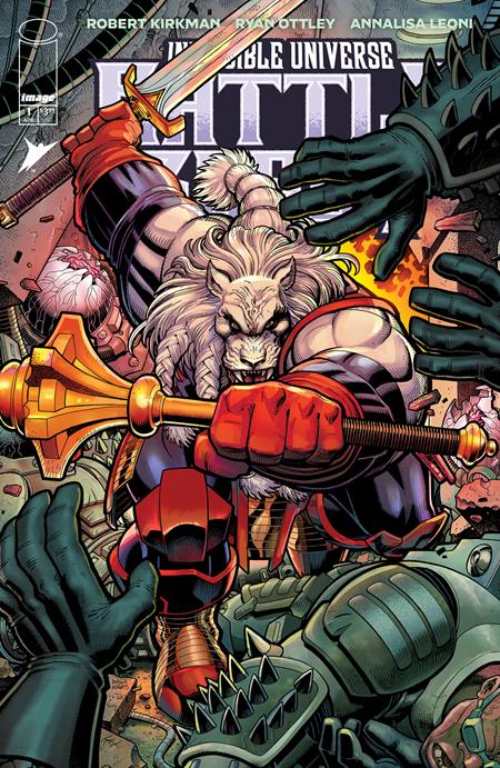 Invincible Universe Battle Beast #1 F 1:50 Arthur Adams Variant (05/14/2025) Image