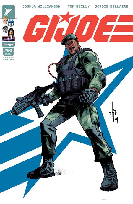 Gi Joe #3 2nd Print A Jason Howard GI Joe Variant (04/09/2025) Image