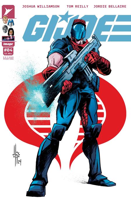 Gi Joe #4 2nd Print B Jason Howard Cobra Variant (04/09/2025) Image