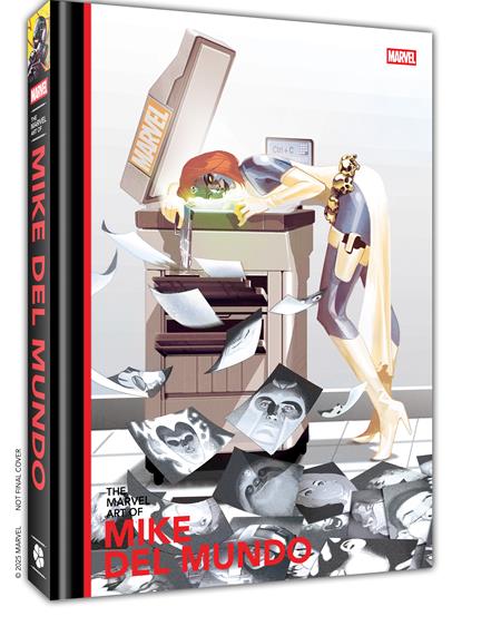 Marvel Art Of Mike Del Mundo Hc Direct Market Ed (04/01/2026) Clover Press - Golden Apple Comics