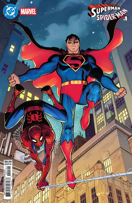 Dc Marvel Superman Spider-Man #1 (One Shot) L Arthur Adams Variant (03/25/2026) Dc - Golden Apple Comics