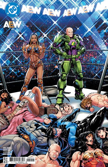 Dc X Aew #2 (Of 2) A Serg Acuna (03/11/2026) Dc - Golden Apple Comics
