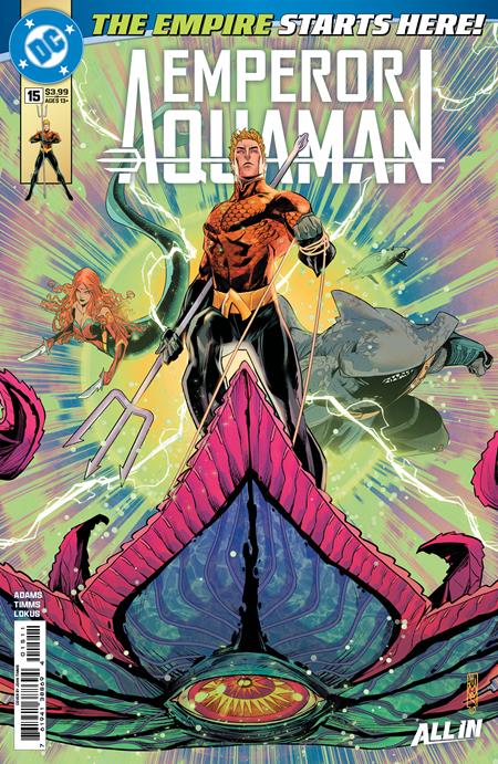 Emperor Aquaman #15 A John Timms (03/11/2026) Dc - Golden Apple Comics