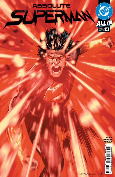 Absolute Superman #4 3rd Print Rafa Sandoval Variant (03/04/2026) Dc