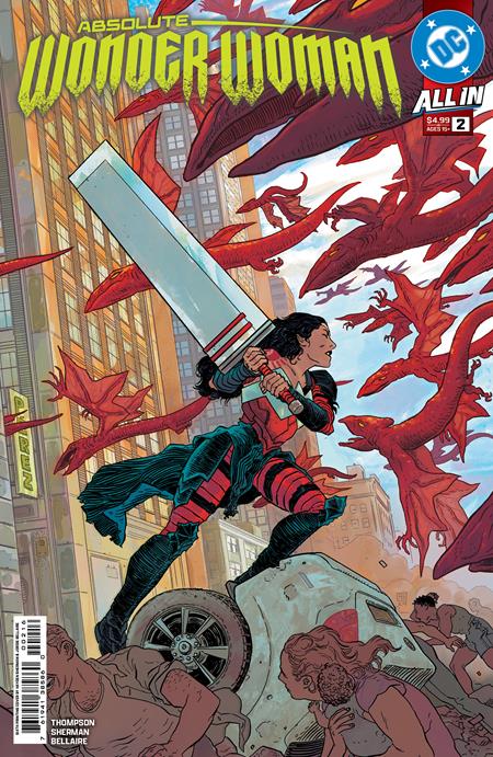 Absolute Wonder Woman #2 6th Print Hayden Sherman Variant (03/04/2026) Dc