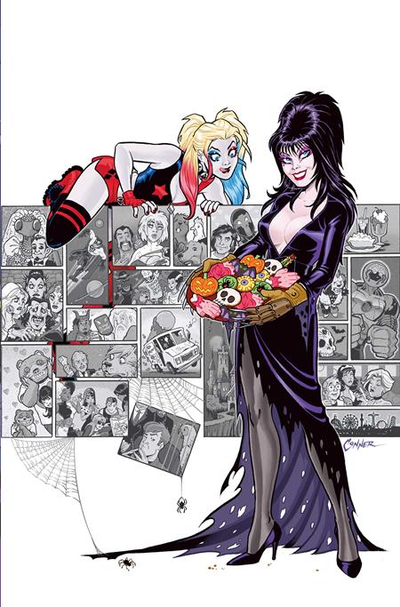 Harley Quinn X Elvira #6 L 1:20 Amanda Conner Cookies Virgin Variant (04/22/2026) Dynamite - Golden Apple Comics