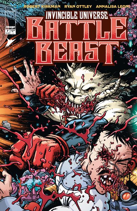 Invincible Universe Battle Beast #7 A1 Cover Set Of 7 1:10 1:25 1:50 1:75 1:100 (03/18/2026) Image