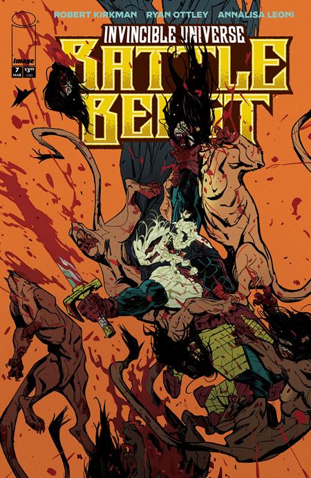 Invincible Universe Battle Beast #7 A1 Cover Set Of 7 1:10 1:25 1:50 1:75 1:100 (03/18/2026) Image