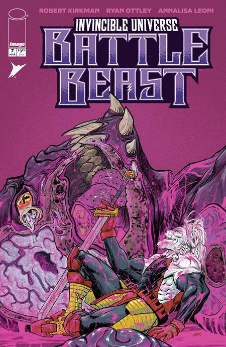 Invincible Universe Battle Beast #7 A1 Cover Set Of 7 1:10 1:25 1:50 1:75 1:100 (03/18/2026) Image