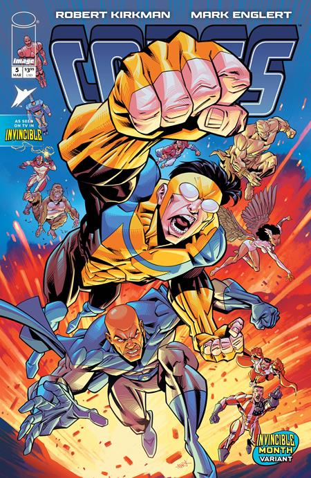 Invincible Universe Capes #5 F Mark Englert Team-Up (03/25/2026) Image - Golden Apple Comics