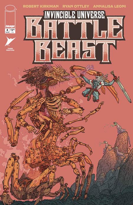 Invincible Universe Battle Beast #4 3rd Print Geoff Darrow Variant (03/18/2026) Image - Golden Apple Comics