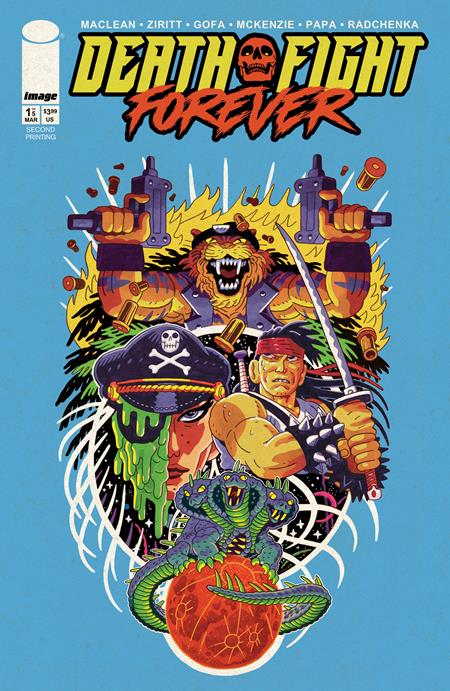 Death Fight Forever #1 (Of 5) 2nd Print Andrew Maclean Variant (03/18/2026) Image - Golden Apple Comics