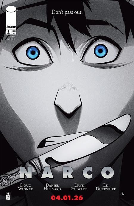 Narco #1 (Of 5) 2nd Print Daniel Hillyard Variant (04/01/2026) Image - Golden Apple Comics