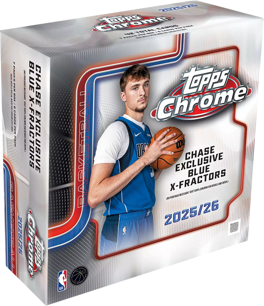 2025-26 Topps Chrome Basketball - Mega Box