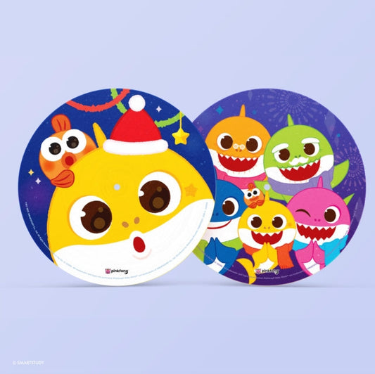 Pinkfong - Christmas Sharks (Picture Disc) - 7 Inch Vinyl