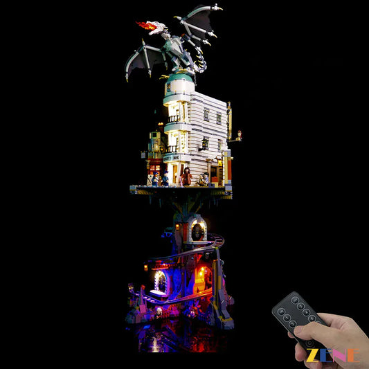 Light Kit for Gringotts Wizarding Bank LEGO #76417 (Harry Potter) Ver.3