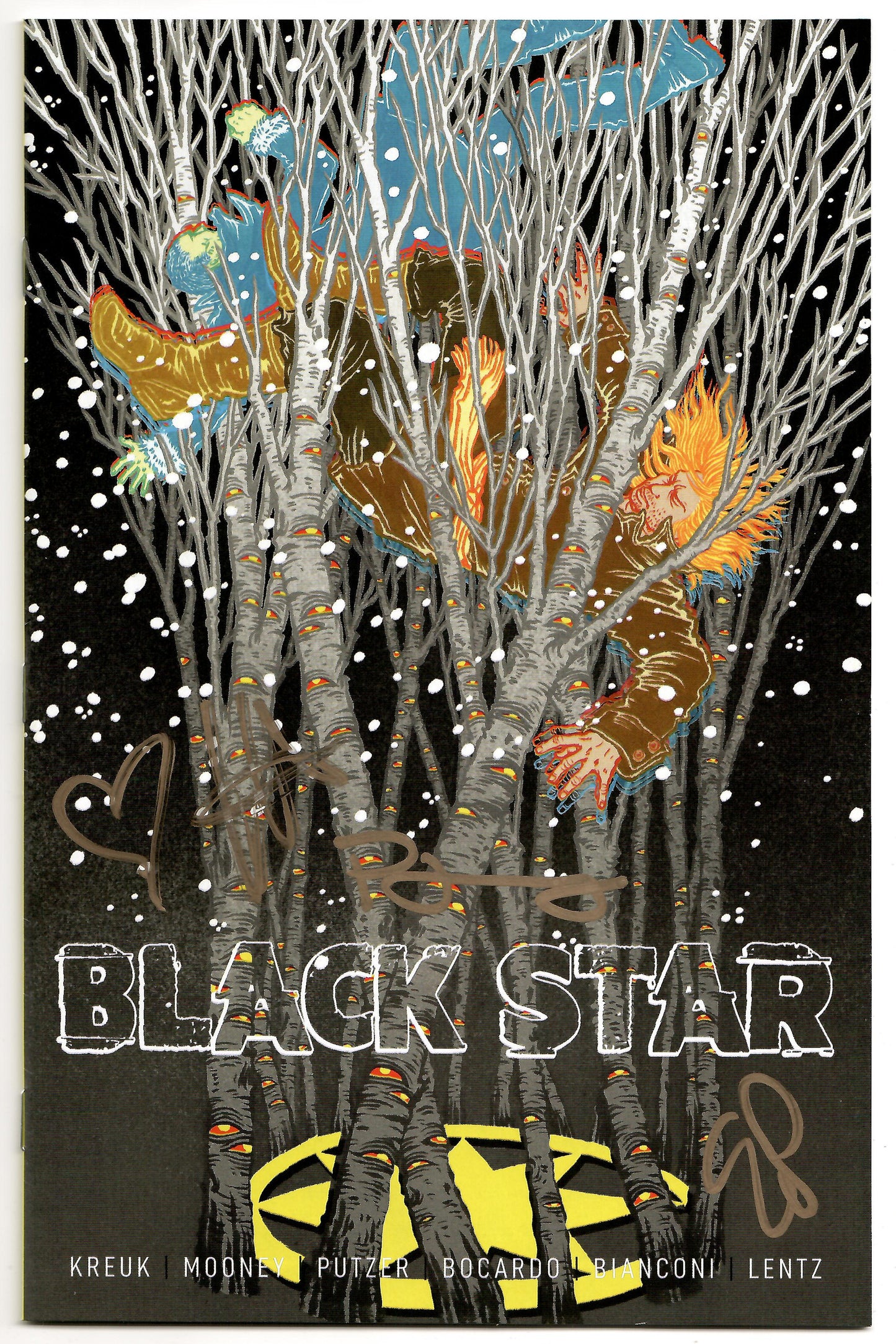 Black Star #1 (Of 5) SDCC Yuko Shimuzu SIGNED Kristin Kreuk Eric Putzer (07/29/2026) Titan
