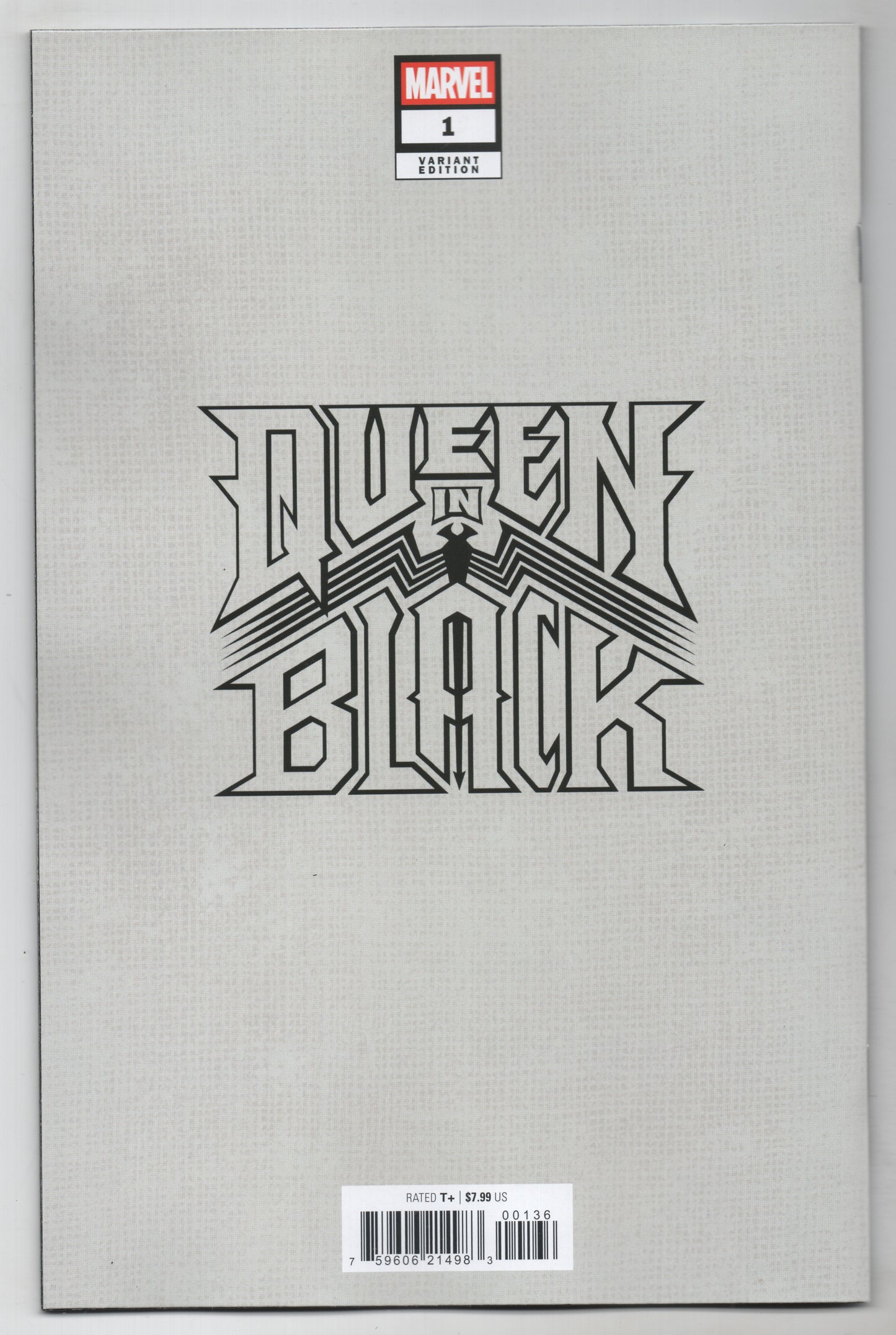 Queen In Black #1 Q David Marquez Connecting Blind Bag Variant (07/29/2026) Marvel