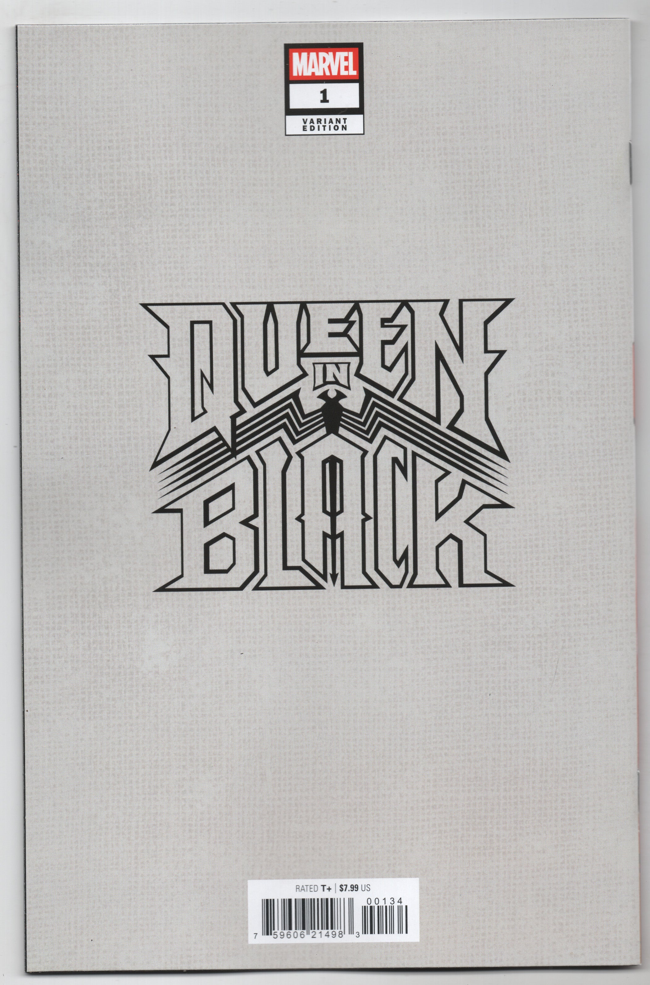 Queen In Black #1 ZC Peach Momoko Virgin Blind Bag Variant (07/29/2026